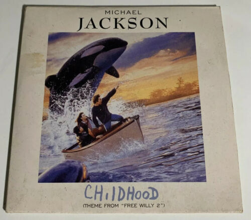 Promo Single CD  Austria  CHILDHOOD Theme from Free Willy 2   Michael Jackson