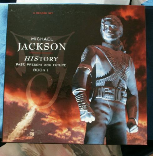 MICHAEL JACKSON HIStory  Past  Present And Future  Book1 Vinyl 3 LP Box Set  MJ