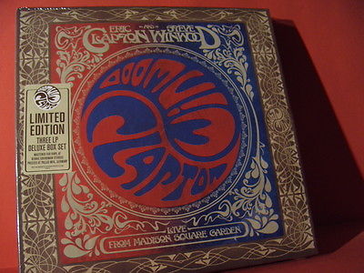 CLAPTON and WINWOOD  LIVE MADISON   RARE 3 LP RECORD BOX NO MFSL LIMITED SEALED 