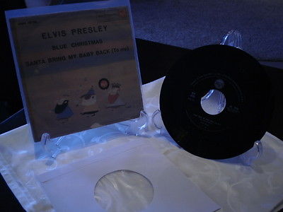 ELVIS PRESLEY 7  ITALIAN CHRISTMAS SINGLE WITH COVER RCA 45N 0939   