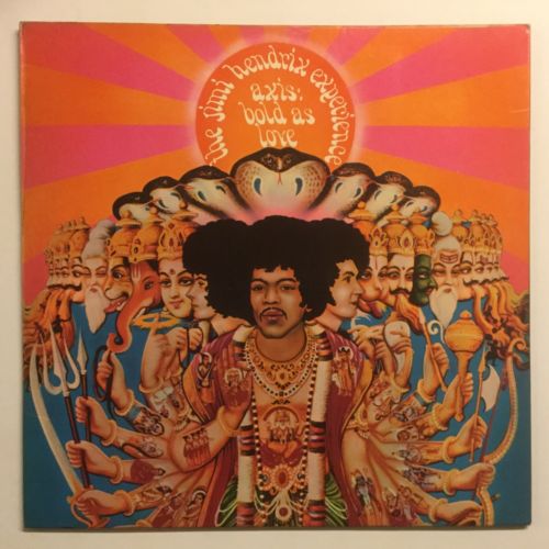 Jimi Hendrix Experience   Axis  Bold As Love 1st UK TRACK 1967 INLAY Vinyl LP