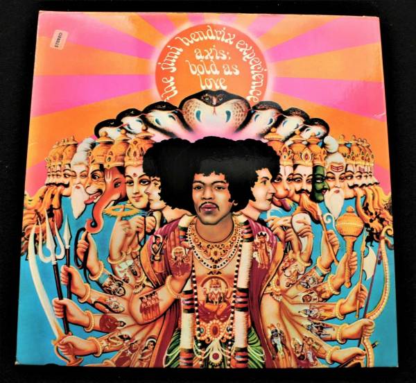 JIMI HENDRIX Axis Bold As Love UK STEREO  67 1st pressing  MINT  as new LP Psych