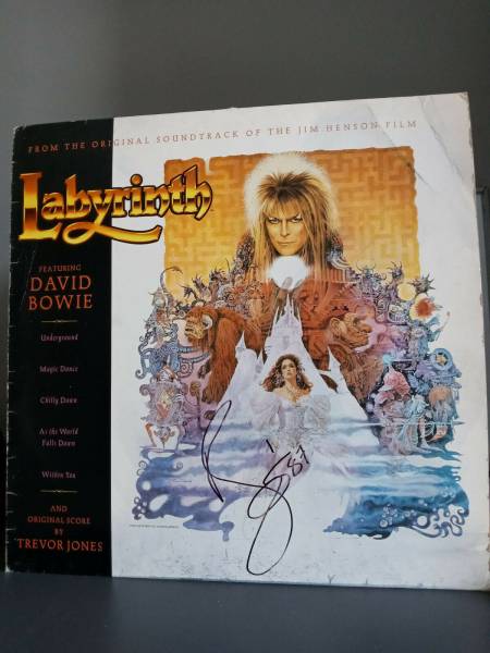 DAVID BOWIE   Labyrinth OST     Signed   