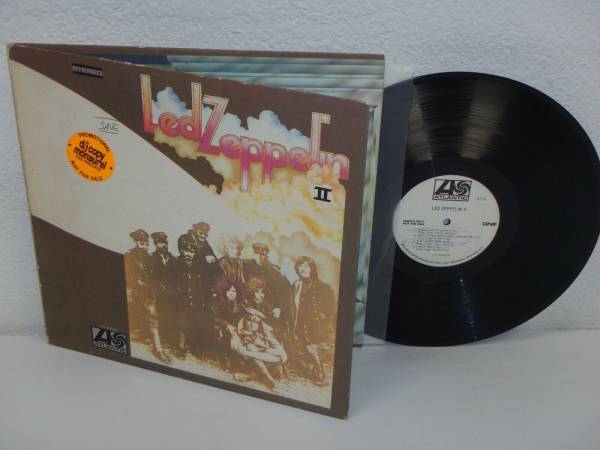 LED ZEPPELIN II 1969 MONO White Label DJ PROMO LP Atlantic 8236 VERY RARE  