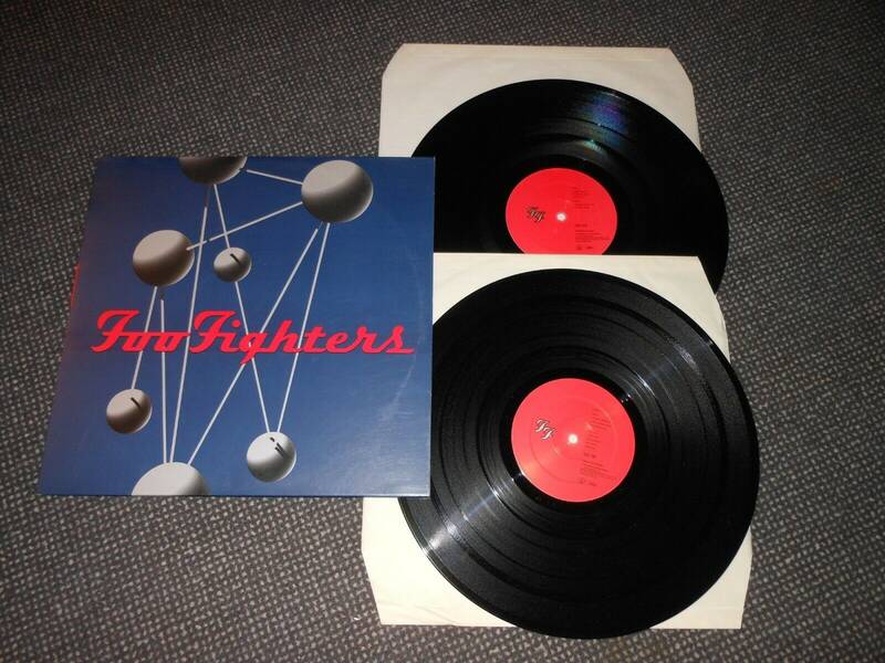 FOO FIGHTERS 2 LP THE COLOURS AND THE SHAPE RARE 1 USA PRESS NM NIRVANA