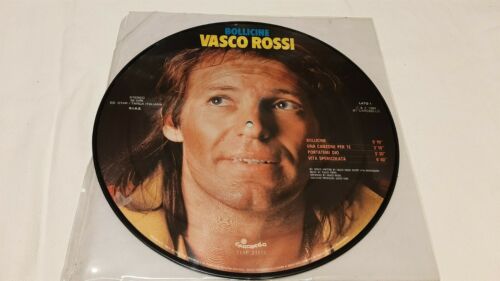 VASCO ROSSI LP PICTURE DISC BOLLICINE  PRIMA STAMPA CAROSELLO CLNP 25101 