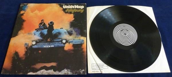 URIAH HEEP         SALISBURY         ORIGINAL 1971 UK VERTIGO RECORD LABEL LP