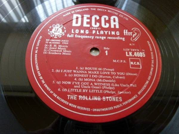 THE ROLLING STONES UNDOCUMENTED 1964 DEBUT UK MONO LP WITH   2 52 TELL ME   