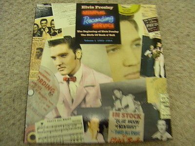Elvis Presley 7  Memphis Recording Service Vol 1 Very Rare Gatefold Dvd   Book