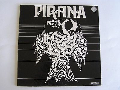 PIRANA   SELF TITLED   RARE OZ PROG ROCK RECORD LP 