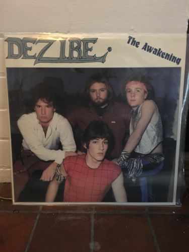 Dezire   The Awakening LP Rare Private Press 80s Heavy Metal