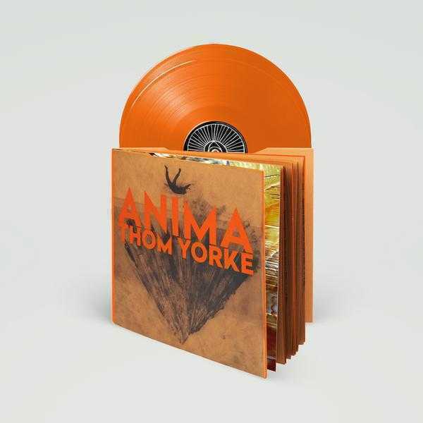 THOM YORKE     Anima     2LP 180g Orange Vinyl In Deluxe Hardback Book RARE