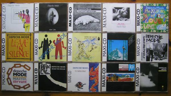 Depeche Mode   Set of 15 German CD Reissues   1988 1990 Very Good to Excellent