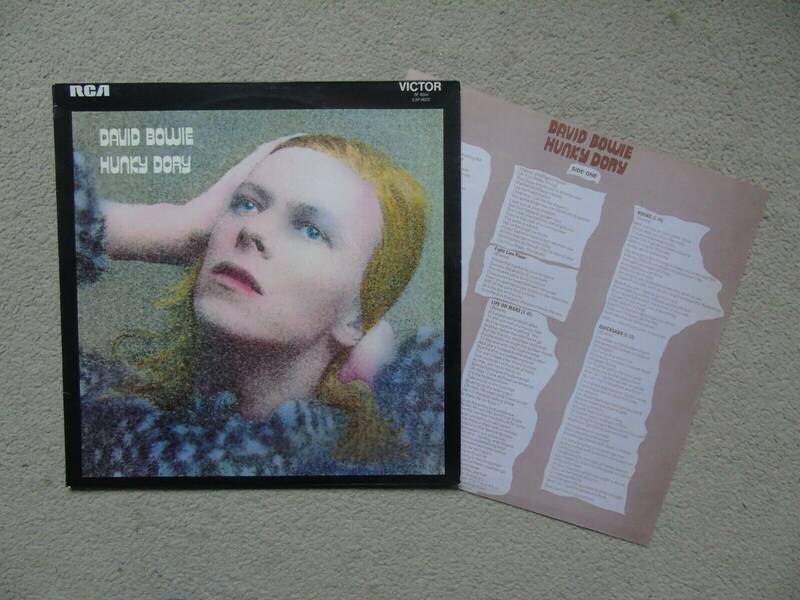 David Bowie Hunky Dory UK RCA LP 1st issue Laminate Sleeve No Gem            72