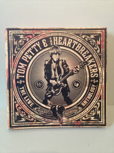 Live Anthology by Tom Petty   Heartbreakers  5CD 2DVD Vinyl Blu ray  Opened