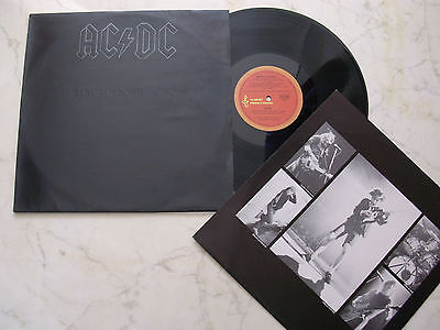 AC DC Back In Black  AUSTRALIA ALBERT LABEL VINYL LP 