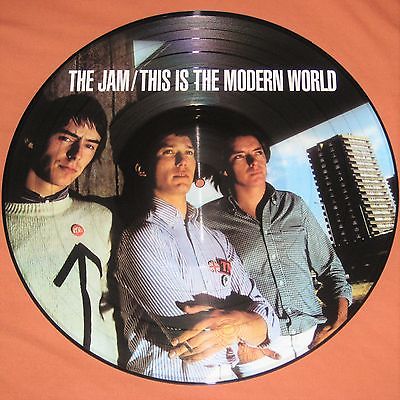 JAM THIS IS THE MODERN WORLD LP PICTURE DISC RARE PIC DISK LP VINYL PAUL WELLER