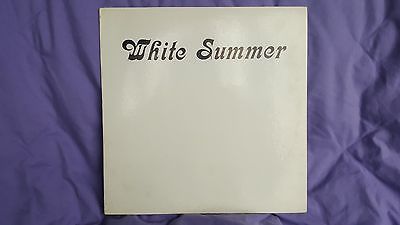  White Summer  1976 mega rare Hard Rock Psyche LP  VG    private  Acid Archives