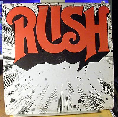 Rush S T 1974 Debut LP Moon Records  MN 100  Canada Press Ultra Rare