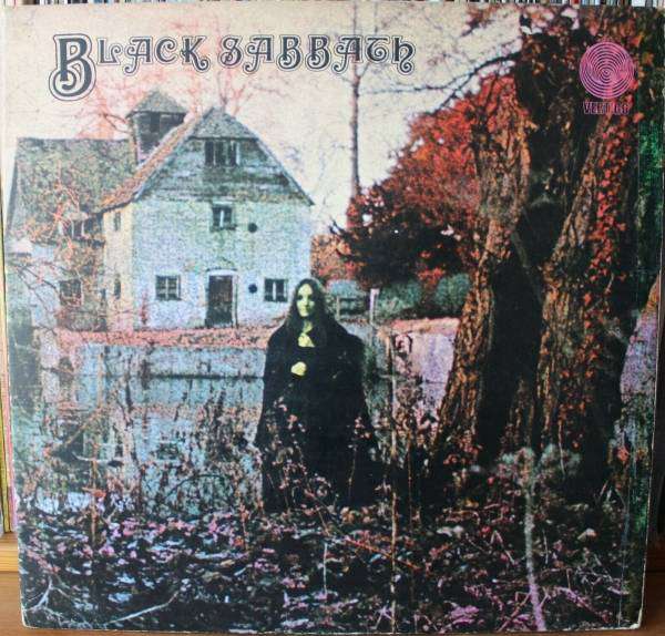 Black Sabbath LP Paranoid UK Vertigo swirl 1st press BIG BEAR CREDIT EX  VINYL  