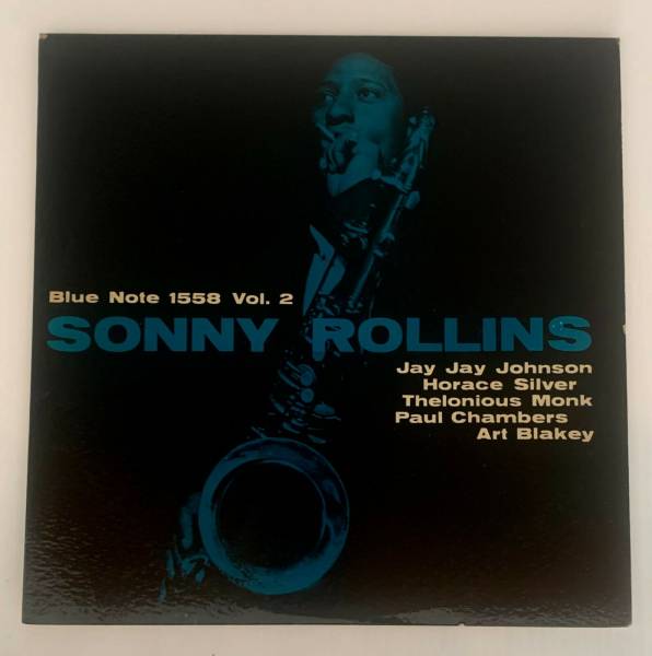 SONNY ROLLINS   VOLUME 2 MONO BLUE NOTE LP 1558 RVG EAR 1957 DG 47 W 63rd Clean 