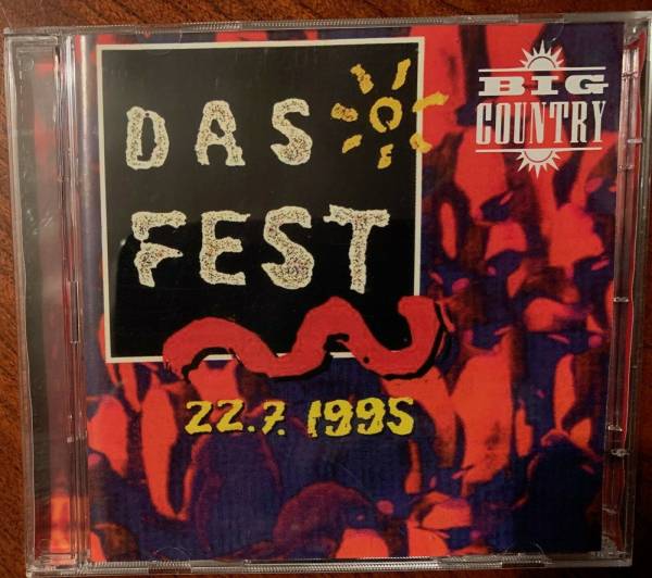 Big Country  Das Fest  22 02 1995 cd