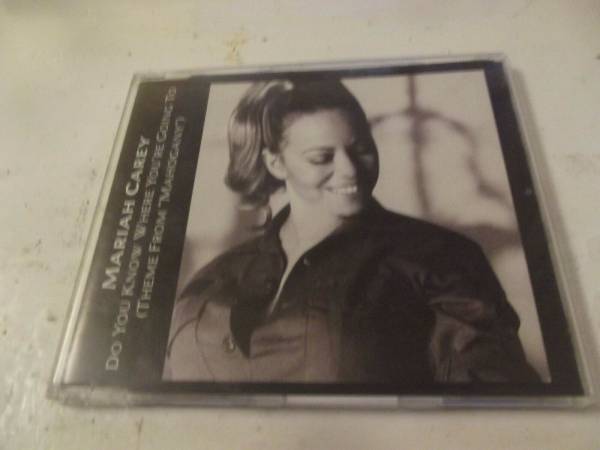 mariah carey do you know where going to   theme from mahoghany cd single promo 