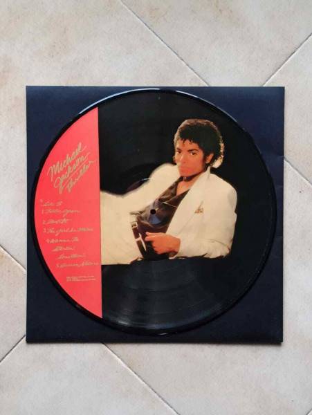 Michael Jackson Thriller Picture Disk Test Pressing  Taiwan  Epic ULTRA RARE 