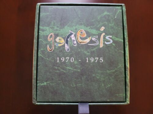 Genesis 1970 1975 6 CD   6 DVD Atlantic Gabriel Collins Hackett Banks Rutherford