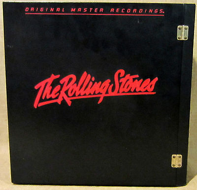 AUDIOPHILE THE ROLLING STONES 11 LP MOBILE FIDELITY  Master Recordings box MFSL