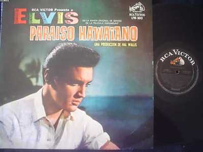 ELVIS PRESLEY lp PARAISO HAWAIANO argentina ID  11710 ORIGINAL WOC RCA 3643 VG a