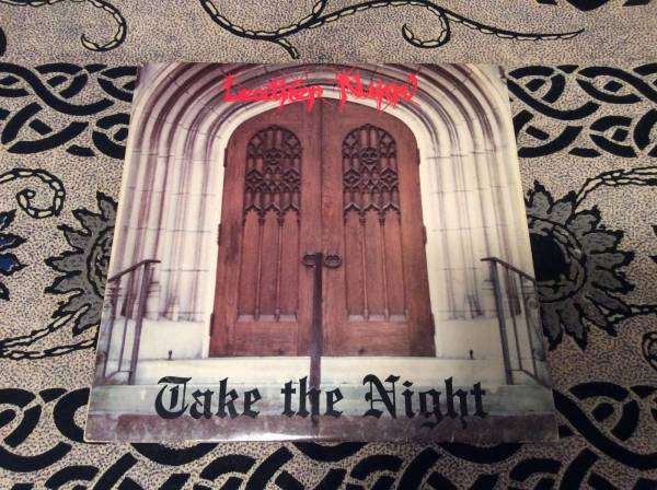 LEATHER NUNN LP Take The Night HEAVY METAL HOLY GRAIL  RARE PRIVATE ISSUE SIGNED