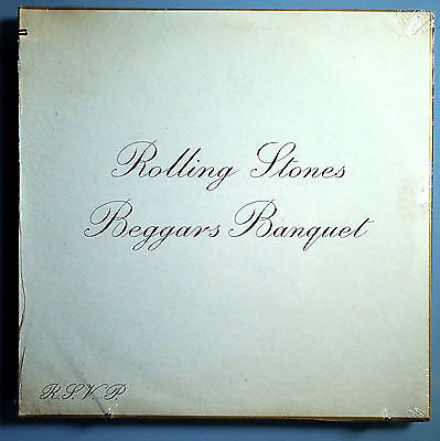 ROLLING STONES BEGGARS BANQUET INSANELY RARE SEALED ORIG  68 LONDON LP w 1st CVR