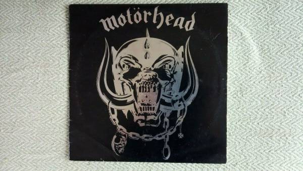 MOTORHEAD   MOTORHEAD debut LP  SILVER PRINT COVER  Rare   very sought after  