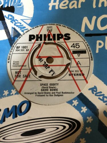 David Bowie Space Oddity 7  Original DEMO   PROMO Philips BF1801 in Near Mint