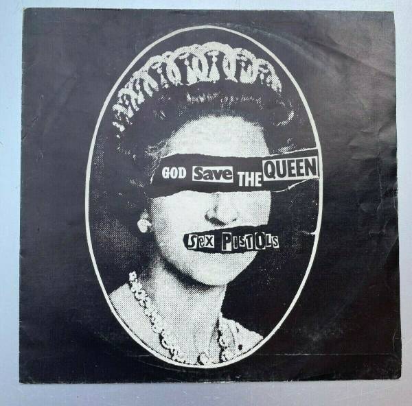 Sex Pistols   God Save The Queen 45 7  vinyl Spain  1978 clash damned