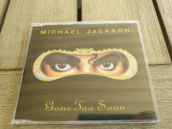 CD SINGLE MICHAEL JACKSON   Gone Too Soon  Rare Australian 80 s 90 s 6599861 