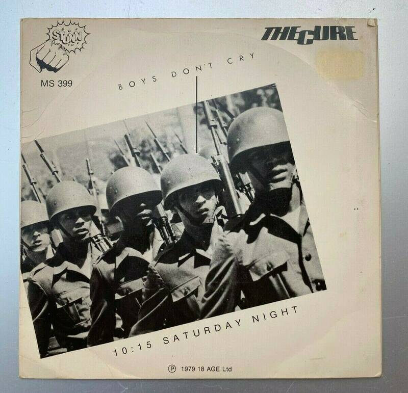 The Cure   Boys Don t Cry 45 7  vinyl Australia  1979