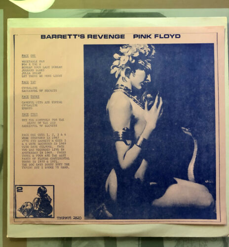 PINK FLOYD BARRETT   S REVENGE Bootleg 1976