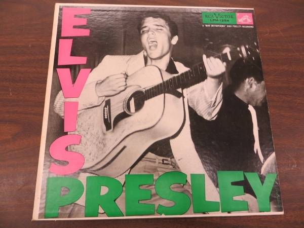 ELVIS PRESLEY 1956 Debut Album LPM 1254 Vinyl Record First Pressing USA Mint    