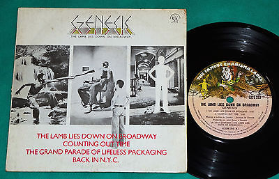 Genesis   The lamb lies down on Broadway   3 BRAZIL ONLY RARE 7  Single 1975 