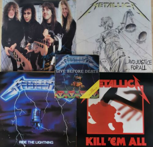 Metallica lp 33 giri pi   regalo bootleg