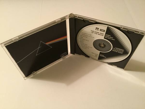 Pink Floyd   The Dark Side Of The Moon JAPAN CD CP35 3017 Black Triangle NO TO 
