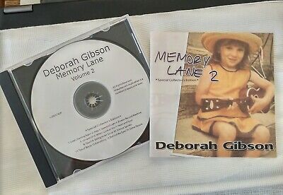 Deborah Gibson   Memory Lane Volume 2  CD  2005   Debbie Gibson 