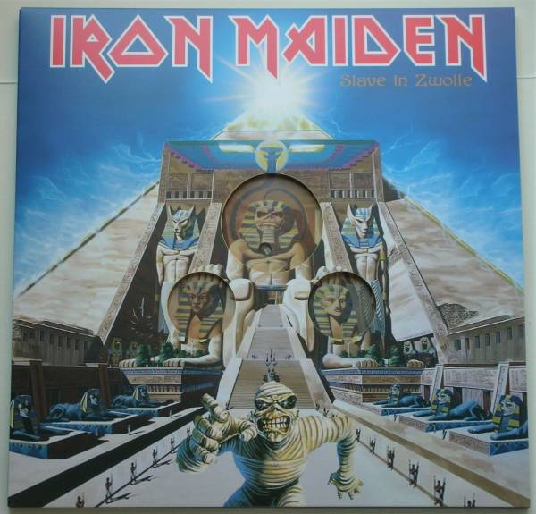 IRON MAIDEN     Slave in Zwolle     NETHERLANDS  Oct  28th 1984  3LP PICTURE DISC
