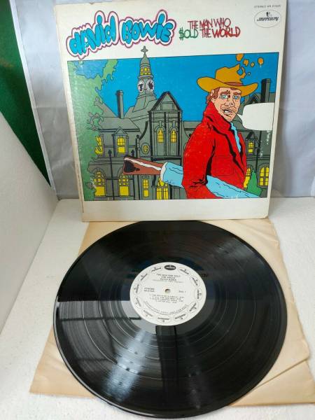 David Bowie   The Man Who Sold The World Vinyl LP Promo White Label 
