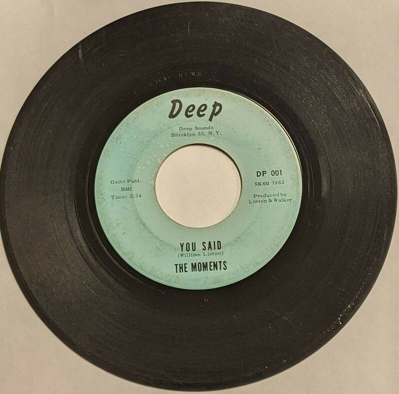 The Moments        You Said Love You Can t You Hear 45 1965 Deep NORTHERN SOUL