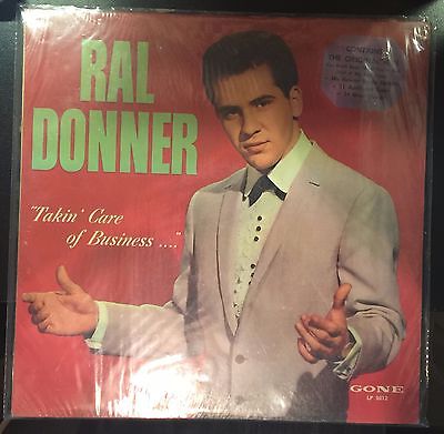 New and Sealed Ral Donner Takin Care of Business LP Vinyl Record