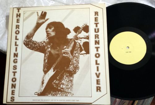 Rare 2 LP Rolling Stones   Return to Liver ATOMIC RECS AR 727 NM Not TMOQ
