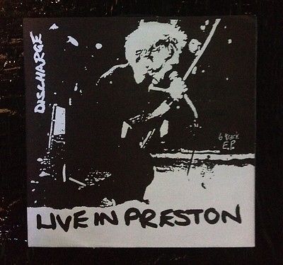 DISCHARGE   live in preston 7  kbd gism punk uk82